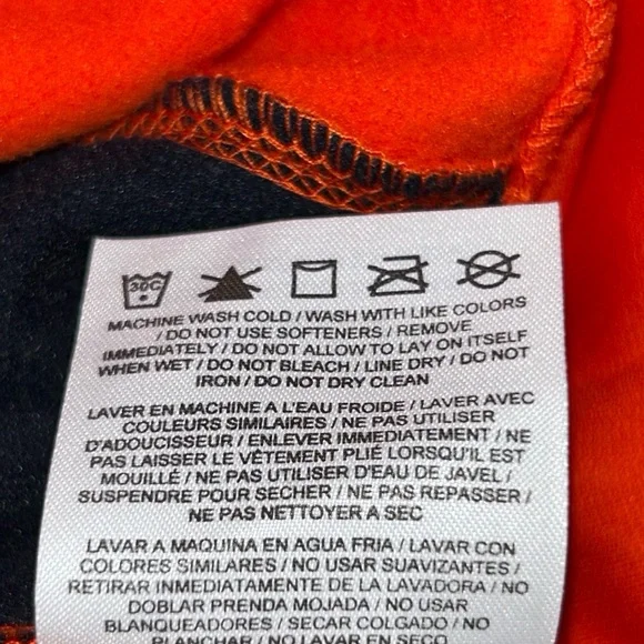 Nike Therma-Fit Training Hoodie Mens XL Orange Black Pullover  Sweatshirt NWT - Picture 10 of 15